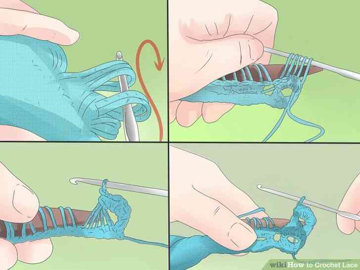 Image intitulée Dentelle de Crochet de l